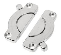 INOOMP Hebilla de Fijación de Aleación de Zinc para Tablero de Mesa Fuerte Simple para Conexión Segura en Mesas de Conferencia y Superficies de Trabajo