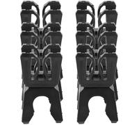 INOOMP Hebillas para Varillas de Entrenamiento de Fútbol, 6 Piezas, Accesorio Resistente para Señalización Deportiva, Multifuncionales para Ejercicios y Práctica en Campo