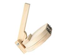 INOOMP Herramienta para Prensar Masa de Dumplings de Madera Molde Manual para Envoltorios Prensa de Masa para Arepas y Empanadas Diseño Antideslizante y Ergonómico Útil Cocina