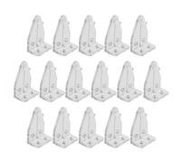 INOOMP Juego de 16 Ganchos de Conexión para Cortinas de Lamas, Fabricados en Plástico, Compactos y Prácticos para Sujetar y Controlar Persianas