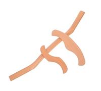 INOOMP Juego de Palos Gua Sha de Madera de Haya Natural, Raspador Muscular para Masaje Corporal, Herramienta para Raspar y Esculpir Músculos, Set 3 Piezas (m Grande, M Pequeño, S), Uso