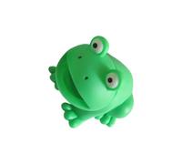 INOOMP Juguete para Masticar Forma de Rana Verde para Perros, Material Vinilo Ligero, Fácil de Llevar y Almacenar, Adecuado para Cachorros Que Necesitan Morder y Jugar