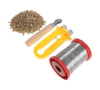 INOOMP Kit de Herramientas Diseño Portátil para Principiantes para Apicultura con Tensor de Alambre y Ojales y Materiales de Plástico y Metal para Uso Móvil y Entrenamiento