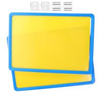 INOOMP Letreros Señalizadores Magnéticos para Almacén Diseño Flexible y Material Abs, Etiquetas de Precio Magnéticas 2 Piezas para Señalización y Organización