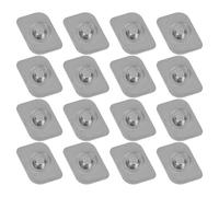 INOOMP Limitador de Cerradura para Ventana Corrediza de Acero Inoxidable Diseño Minimalista y Silenciosa para Hogar y Oficina, Paquete de 16 Piezas
