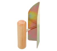 INOOMP Llana de Esquina de Hierro y Madera para Construcción Función de Relleno y Limpieza, Herramienta Adecuado para Pintores y Albañiles en Obras y Reparaciones
