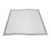 INOOMP Malla de Repuesto para Fogata Portátil de Acero Inoxidable, Parrilla de Barbacoa Plegable Mediana, Resistente y Ligera para Cocinar en Camping y Exteriores