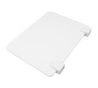 INOOMP Mampara Divisoria de Escritorio Color Claro 30x40 Cm Base Plástica, Tablero Protector contra Estornudos Autoportante para Oficina, Aula y Comedor, Barrera Protectora y Separador