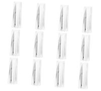 INOOMP Mango De Varilla Transparente para Persianas Domésticas Set De 12 Unidades Accesorio De PVC Resistente Agarre Simple para Varillas De Cortina Uso Doméstico