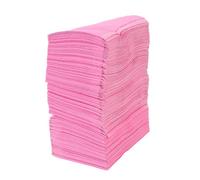 INOOMP Manteles Desechables Material Polifilm Resistente y Papel Plegables 125 Piezas para Tatuajes Rosa y Que Previenen la Penetración de Color para Uso Profesional