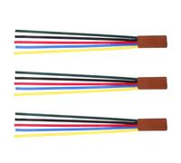 INOOMP Marcadores de Libros de Cinta de Seda y Cuero Artificial 3 Piezas Diseño Colorido para Fácil Localización de Páginas Adecuado para Lectura y Estudio