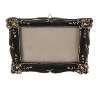 INOOMP Marco de Fotos Decorativo de Estilo Europeo en Resina para Colgar en Pared y Decorar Dormitorios