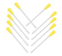 INOOMP Mazos De Percusión De Hierro Triangular 10 Piezas Palillos Para Instrumentos De Percusión Infantiles, Accesorios De Música Para Educación Temprana y Juegos Educativos