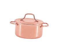 INOOMP Mini Cocina Casa De Muñecas Miniatura Accesorios Cocinando Adorno De Olla De Sopa De Simulación Minidecoración Mini Adorno De Casa Mini Adorno De Cocina Aleación Oro Rosa