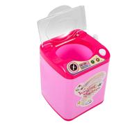 INOOMP Mini Lavadora Juguete Infantil Función Simuladora para Limpiador De Esponjas De Maquillaje y Accesorios para La Interacción Familiar Desarrollo De Habilidades