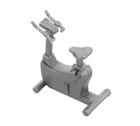 INOOMP Modelado Manual Kit de construcción de Mini casa Modelo de Arquitectura Modelos de construcción Mini Modelo de simulación Adorno de Escritorio Bicicleta Edificios Modelo AbS Gris