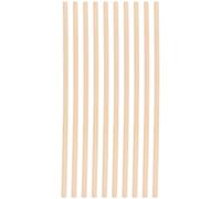 INOOMP Molduras para Ventanas de Madera 10 Piezas 6 MM Grosor Tiras Decorativas Triangulares Isósceles 30 CM Largo para Manualidades y Accesorios de Fotografía en Interiores y Exteriores