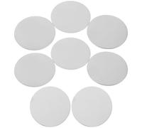 INOOMP Monedas Grabables de Acero Inoxidable 50 MM X 1,5 MM, Set de 8 Piezas Superficie Lisa, Aptas para Manualidades y Regalos Conmemorativos