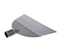 INOOMP Pala para Estiércol de Cerdo de Acero Resistente Multiusos | Excrementos de Aves, Buena Dureza y Punta Afilada, Uso en Pared y Suelo, Portátil