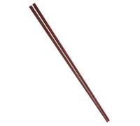 INOOMP Palillos Chinos sin Pintura para Olla Caliente Extra Largos de Madera Fáciles de Limpiar Color Marrón Natural Ideales para Pasta y Fideos