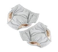 INOOMP Pañal Adulto Reutilizable de Algodón para Mujeres y Ancianos, Pantalones Urinarios a Prueba de Fugas, Lavables y Cómodos, Paquete de 2 Piezas