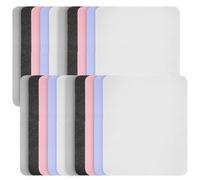 INOOMP Paños de Limpieza de Microfibra de Gamuza Ultrasuaves 15x18 Cm 20 Unidades Colores Surtidos (,) para Gafas, Pantallas y Dispositivos Electrónicos