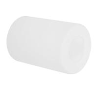 INOOMP Pantalla de Lámpara de Vidrio Cilíndrica Opaca, Diámetro 100 Mm, Altura 180 Mm, Compatible Base E27, Difusor de Luz Uniforme para Lámparas Colgantes Araña, Accesorio de Repuesto