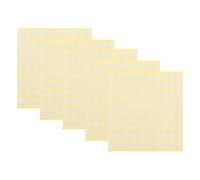 INOOMP Pegatinas Adhesivas Transparentes para y Fijación de Doble Cara 500 Redondas Pegamento Blanco en Salón y Hogar