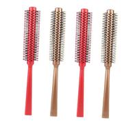 INOOMP Peines para Peinar el Cabello 4 Piezas Peines Redondos de Masaje para Cabello Mojado o Seco Suministros Cuidado Herramienta Profesional para Peinado y Desenredado Color Aleatorio