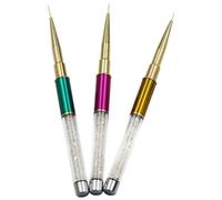 INOOMP Pincel para Decoración de Uñas 7 Mm Herramienta Profesional para Manicura Lápiz para Pintar Uñas Accesorio Preciso y Duradero para Arte en Casa y Salón