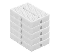 INOOMP Placa de Circuito Impreso Mini de Color Claro 5 Piezas, Placa para Soldar Electrónica Diy, Tablero de Pruebas para Proyectos y Experimentos, Kit Práctico para Codificación