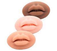 INOOMP Práctica de Silicona para Tatuajes Elásticos 3 Piezas Modelo 3D Falsa Realista para Principiantes y Formación, Adecuado para Estudio y Práctica Profesional
