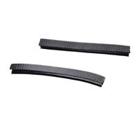 INOOMP Protector de Nariz para Patineta 1 Par Negro Silicona Anticolisión
