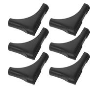 INOOMP Protectores de Patas para Tendedero, 6 Tapas Antideslizantes Almohadilla en Esquina de 90 Grados, Accesorios para Tendederos de Ropa Hogar