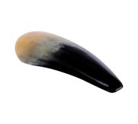 INOOMP Raspador Facial y Corporal de Gua Sha de Cuerno Natural, Herramienta para Masaje Cervical y Alivio Muscular en Cuerpo y Cuello, Tamaño 9-15 CM