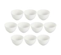 INOOMP Recipiente para Mascarillas Faciales de Silicona 10 Piezas Tamaño Mediano 10 X 7 CM Cuenco para Mezclar Mascarillas Cosméticas Herramienta para Cuidado Piel en Casa