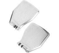 INOOMP Reposapiés para Silla de Ruedas de Aleación de Aluminio Par Resistente y Ligero Plataforma Elevadora Diseño de Ranura para Mayor Comodidad Accesorios para Movilidad y Viaje