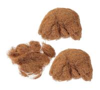 INOOMP Revestimientos de Fibra de Coco para Macetas 3 Bolsas 300g Material Transpirable Que Previene la Pudrición de Raíces Adecuado para Jardinería al Aire Libre y DIY