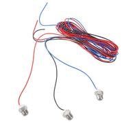 INOOMP Sensor de Nivel de Agua de Acero Inoxidable 3 Piezas Prevención de Funcionamiento en Seco para Tanque y Pozo en Aplicaciones de Control Industrial