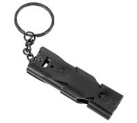 INOOMP Silbato Entrenamiento Pájaros Acero Inoxidable Portátil con Llavero Práctico para Instrucción Pericos y Mascotas