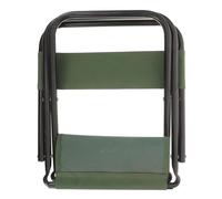 INOOMP Silla Plegable para Camping Ligera y Compacta, Taburete Portátil de Exterior en Color Verde, Silla de Pesca Pequeña y Estable para Actividades al Aire Libre