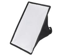 INOOMP Softbox para Fotografía y Vídeo 20x30 Negro de Tejido, Caja de Luz Portátil Que Proporciona Brillo y Fuente de Luz de Relleno para Actividades al Aire Libre