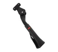 INOOMP Soporte Lateral en Aleación de Aluminio Negro y Ofrece Estabilidad con 2 Agujeros y Tornillos, Evita Vuelcos para Bicicleta de Montaña y E-Bike