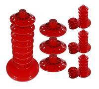 INOOMP Soporte para Cake Pops de 4 Piezas: Soporte de 8 Niveles para piruletas - Exhibidor de Cake Pops para Fiestas navideñas, Bodas, mesas de postres y buffets de Dulces.