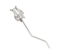 INOOMP Soporte Portátil para Partituras de Saxofón Hierro Clip Resistente y Práctico para Sujetar Música Color Plata para Lectura y Práctica Marcha