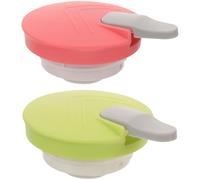 INOOMP Tapa de Jarra Aislante de Plástico Resistente al Calor, Tapa de Hervidor Multifunción Pequeña, Repuesto para Dispensador de Café y Uso Diario en Hogar, Set de 2 Unidades (rosa