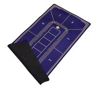 INOOMP Tapete de Póker Antideslizante para Mesa Diseño Adaptable Goma de para Juegos de Póker Fiestas y Entretenimiento Tamaño Multifuncional Protector de Mesa de Juego