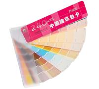 INOOMP Tarjetas de Colores de Pintura Hojas Estándar y Rueda de Color para Arquitectos y Proyectos de Diseño Interior