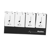 INOOMP Tarjetas De Ritmo Musical Para Practicar Música Notas Musicales Para Educación Musical y Ejercicios De Ritmo Para Profesores y Estudiantes
