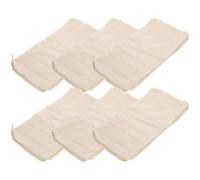INOOMP Tela Filtrante de Algodón 100% para Colar Tofu y Queso, 6 Piezas Reutilizables 40X40 CM para Cocina y Preparación Casera de Yogur y Jugos